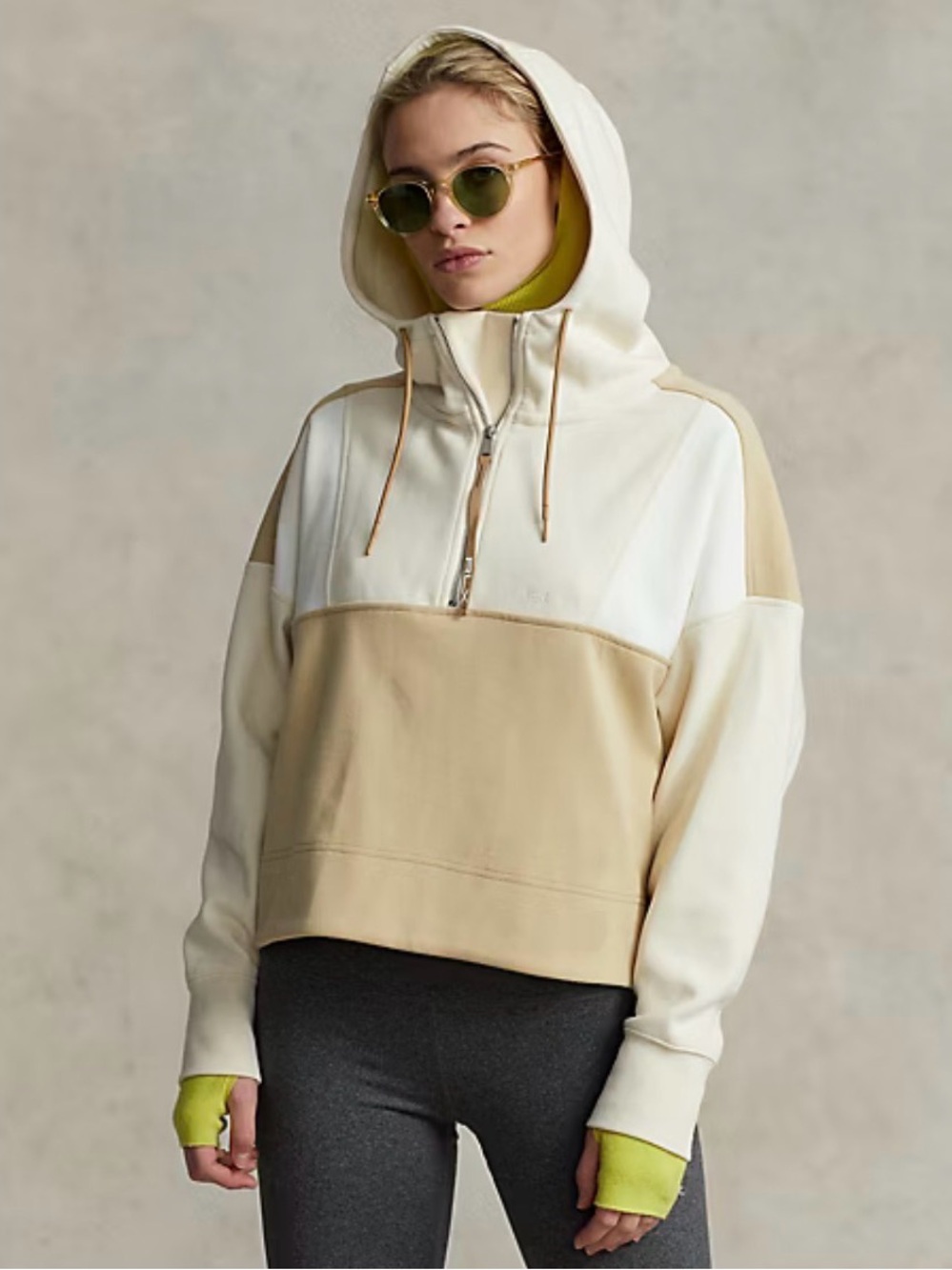 Ralph Lauren RLX Color-Blocked Anorak Zip Hoodie